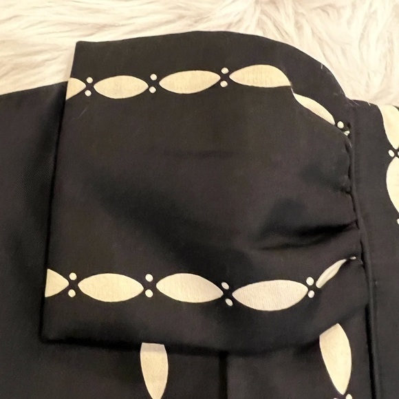 TRACEY REESE New York strapless BOW dress black & tan form fitting sexy medium - Picture 4 of 7